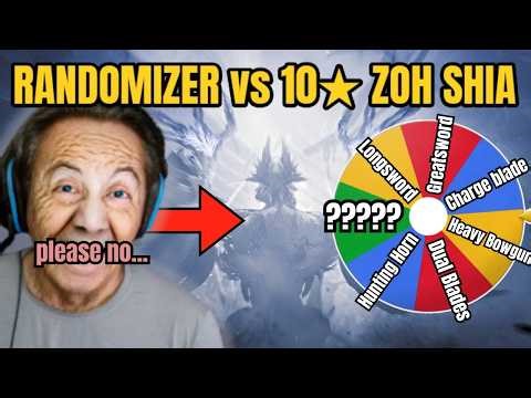 Solo 10★ Zoh Shia but my weapon is chosen at random - Monster Hunter Anniversary Update