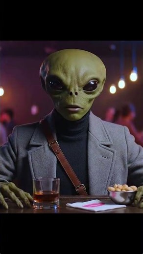 Alien Observes Human Drinks 🍷 (42 Days on Earth)