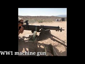 1866 WW1 machine gun free sound FX | Cinematic Sound Effects