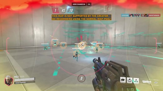 1 dad vs 11 kids is no joke, playing as the dad and then the kids become roadhog is rought... #Overwatch2 #Overwatch #fyp #fypシ