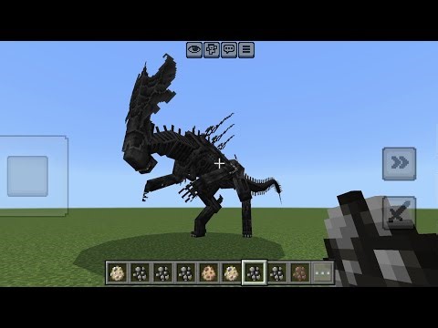 Xenomorph ALIEN ADDON in Minecraft PE