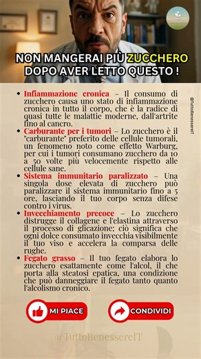 Non mangerai più zucchero dopo aver letto questo !