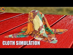 How to do cloth Simulations easily in Blender - Beginners Blender tutorial