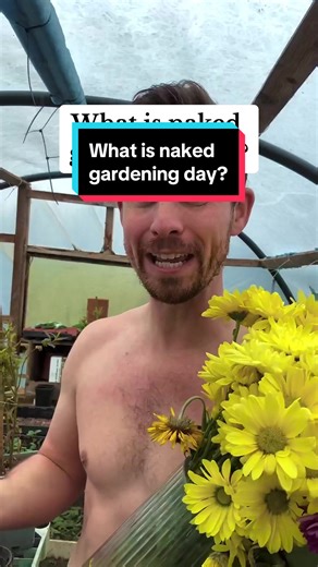 Celebrate World Naked Gardening Day in Your Backyard