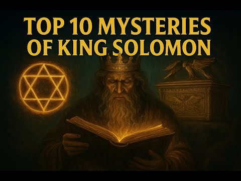 Top 10 Mysteries of King Solomon — Reality, Myth, or Something In Between?