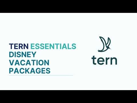 Tern Essentials - Disney Destinations - Disney Packages w/ Workshop Workbook