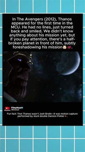 In The Avengers (2012), Thanos details are Crazy🤯💥.