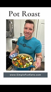 15K views · 119 reactions | Here’s the full pot roast recipe! Full of protein and veggies, this is a family friendly recipe that you’ll love! Recipe: https://www.simplefunketo.com/blog/potroast Enjoy this delicious recipe! #familydinner #healthydinner #potroast #potroastrecipe #roastrecipe #simplefunketo #ketodiet #easyketorecipes #healthyrecipes #dinnerrecipes | The Keto Dad | Facebook