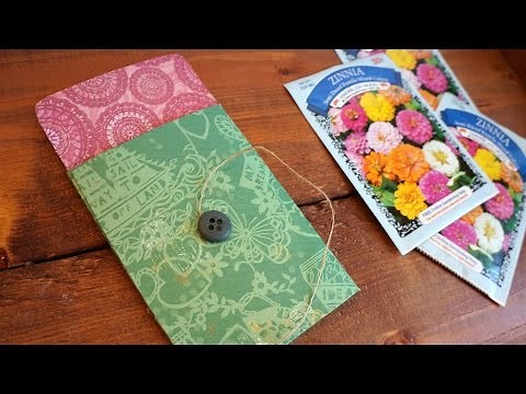 Seed packet envelope tutorial