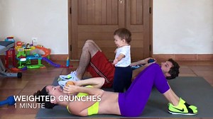 11K views · 290 reactions | Sunday morning family workout and it was...