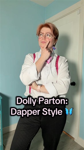 Dolly Parton Inspired Dapper Look #ootd