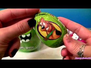 30 Surprise Easter Eggs Kinder Peppa HelloKitty Giant AngryBirds Starwars Disney Marvel Spiderman