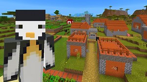 Minecraft Xbox villager city adventure