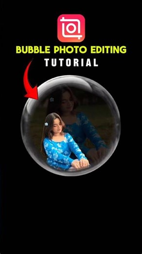 Bubble Photo Editing Tutorial | Inshot Video editor #inshot #edit #shorts