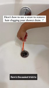 Clear your drains with this easy cleaning hack! Follow for more #cleaningtips #cleaninghacks #cleaningmode #cleanhome #bathroomcleaning #drainunblocking | Homeaglow