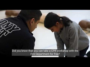 The FDNY offers free CPR workshops to the public