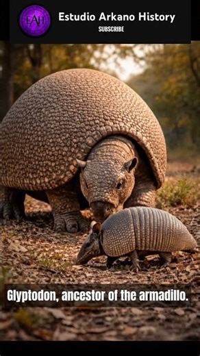 #glyptodon #armadillo #paleontology