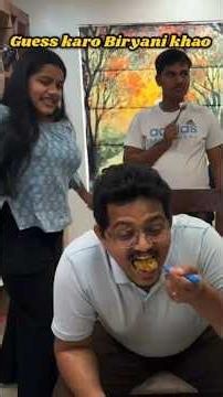 Part 1- Guess karo biryani khao🍗🐔!!! #shorts #comedy #challenge #fyp