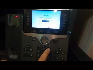 Cisco 8851 Mobile And Remote Access Video Guide
