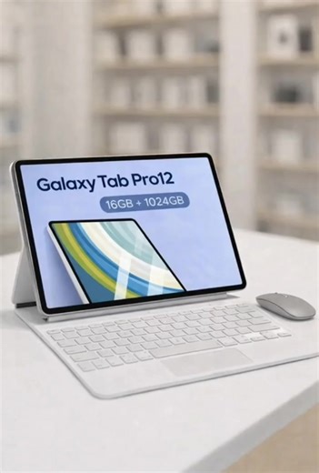 Tablet Pro12 with Wireless Mouse and Keyboard