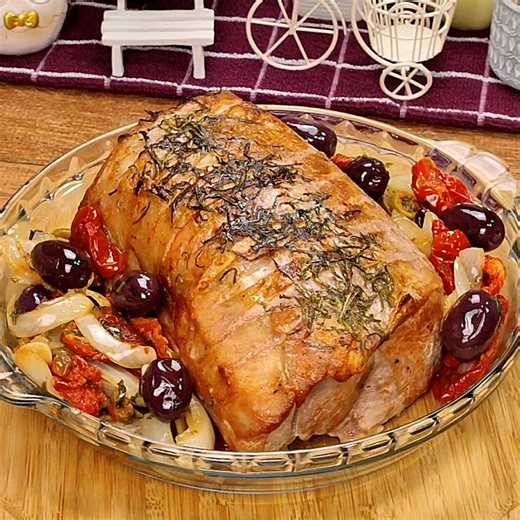 Sicilian Pork Loin. A Recipe Full of Flavor! | Foodz