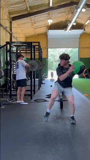 Medicine Ball Side-Rotational Swing Throw