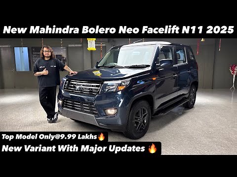 New Mahindra Bolero Neo Facelift N11 2025 | NEW VARIANT WITH MAJOR UPDATES | Full review 😍🔥
