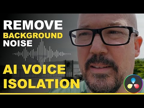 How To Remove Background Noise in DaVinci Resolve (with AI Voice Isolation!)