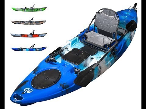 Das neue ExtaSea-Yak 350 Pro 1er Sit-on-Top Kajak mit Steueranlage & Zubehör