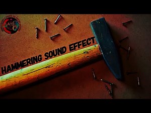 Hammering Sound Effect / Sound Of Work Hammer Hitting Wood / Hammer Hitting Metal / Free Sounds