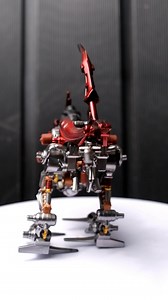 Zoids Wild Raptor custom metallic red repaint. #zoids #zoidsrepublic #wild #anime | Zoids Republic