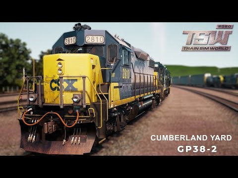 Train Sim World - GP38-2 Coupling & Yard Switching | CSX Sand Patch Grade | Cinematic Relaxation