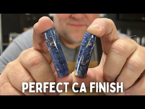 Perfect CA Finish For Your Pens