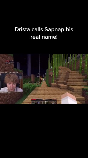 Drista Reveals Sapnap's Real Name in a Surprising Moment!