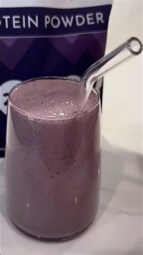Blueberry Milkshake