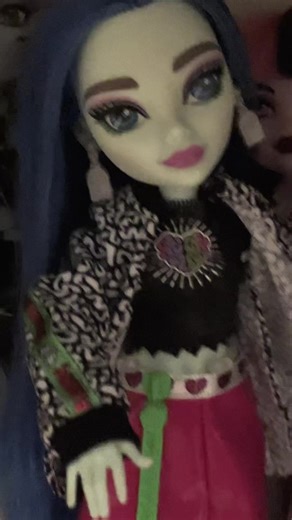 Stunning Monster High Doll Hair Styling