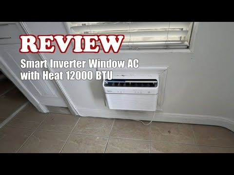 Midea EasyCool 12,000 BTU Smart Inverter Window AC Review 2025