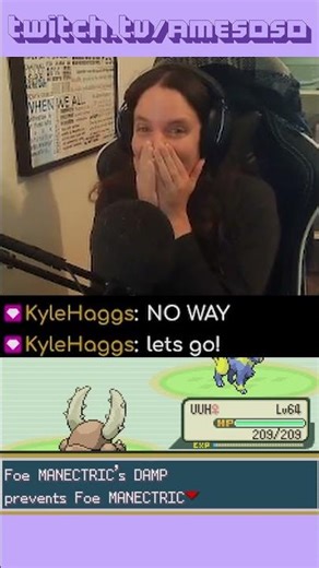 MANECTRIC TRIES TO SELFDESTRUCT #pokemon #randomizer #gaming