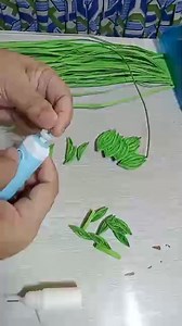 making quilling leaves | JUDAI's Quilling craft