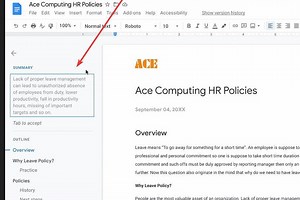 La IA de Google Docs ahora es capaz de crearte resúmenes de textos: estas son todas las novedades