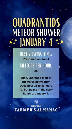 965K views · 4.1K reactions | The 2025 Quadrantids Meteor Shower is...