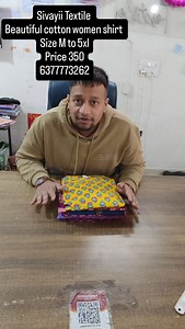 2.3K views · 22 reactions | Sivayii Textile Beautiful cotton women shirt Size M to 5xl Price 350 6377773262 | Harshit Saini | Facebook