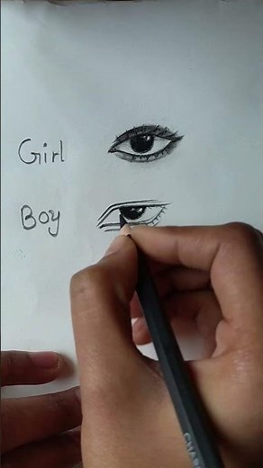 How to Draw Intense Anime Boy Eyes 👁️🔥 | Step-by-Step Tutorial #shorts