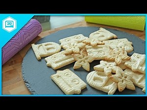 DIY Patterned Rolling Pins – 3D Printed Baking Tools