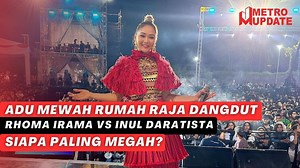 Adu Mewah Rumah Raja Dangdut Rhoma Irama vs Inul Daratista, Siapa Paling Megah? Kisruh raja dangdut Rhoma Irama vs Inul Daratista terjadi pada 2003 silam. Sebagai artis dangdut pendatang baru, Inul kerap membuat 'panas' sang raja dangdut karena goyang ngebor yang dianggap merusak moral bangsa. Bahkan, istri Adam Suseno itu disebut merusak citra musik dangdut yang telah dibangun selama ini. Akibat perseteruan tersebut, hubungan Rhoma Irama dan Inul Daratista pun merenggang. Bahkan keduanya tak pe