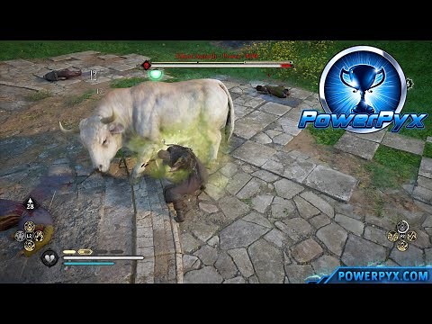 Assassin's Creed Valhalla (Siege of Paris DLC) - Bad Bull Trophy / Achievement Guide (Ghost Auroch)