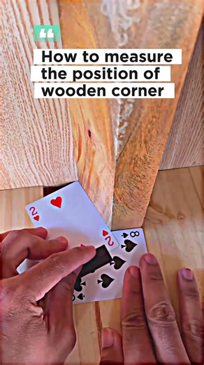 THE SMARTEST Carpentry Hack You’ve Ever Seen! 🃏🪚