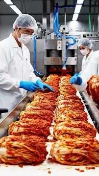 Kimchi Factory Process | How It’s Made