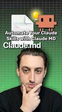 Automate Your Claude Skills with Claude.md