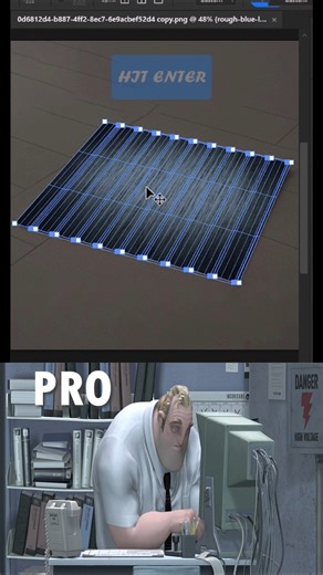 Easy Trick! Add Image in Shutter Using Custom Warp Tool #shorts #photoshop